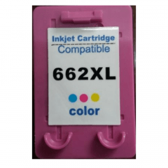 CARTUCHO DE TINTA COMPATÍVEL PARA HP 662XL HP662XL HP662 CZ106AB CZ 106 TRICOLOR F69J | Deskjet Ink Advantage 1015 | 1510 | 1518 | 2516 | 2546 | 2646 | 3516 | 3546 | 1516 | 4646