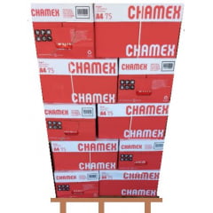 Papel A4 A-4 Chamex 75gr pacote 500 folhas branco sulfite | Office | Uso profissional | Resma 