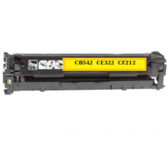 CARTUCHO TONER COMPATÍVEL PARA HP CB542 CB 542A 125A, CE322 CE 322A 128A, CF212 CF 212 131A  YELLOW