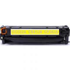 Cartucho Toner Compatível para HP CF382A  CF 382  312A CE412A CE 412A 305A CC532A CC 532A 304A YELLOW