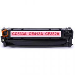 Cartucho Toner Compatível para HP CF383A  CF 383  312A CE413A CE 413A 305A CC533A CC 533A 304A Magenta