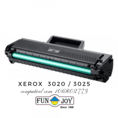 CARTUCHO TONER COMPATÍVEL XEROX 3020 3025 PHASER 3020 WORKCENTRE 3025 106R02773